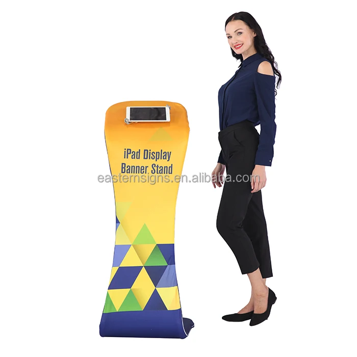 Hot selling portable iPad display stand photo booth iPad anti theft display stand