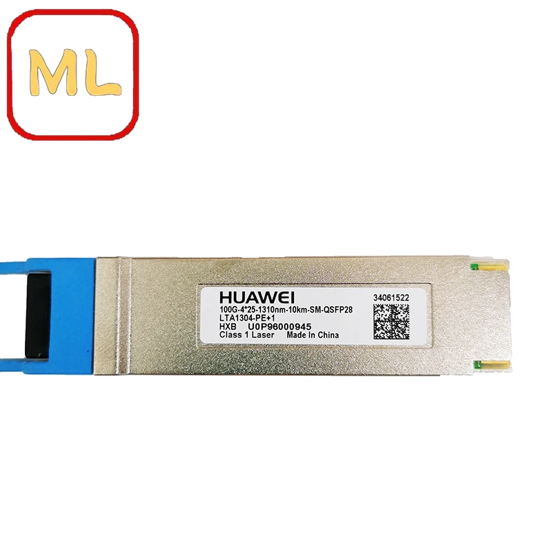 hua wei 100G.4825-1310nm-10km-SM-QSFP28  fingerprint sensor  electrical  sfp 20w optical  transmitter  power laser module