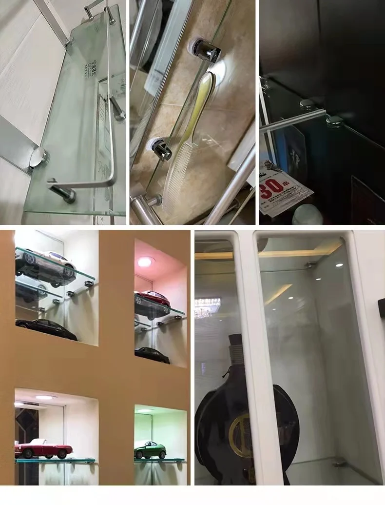 Wanlong Precision Casting Zinc Alloy Clamp for Glass