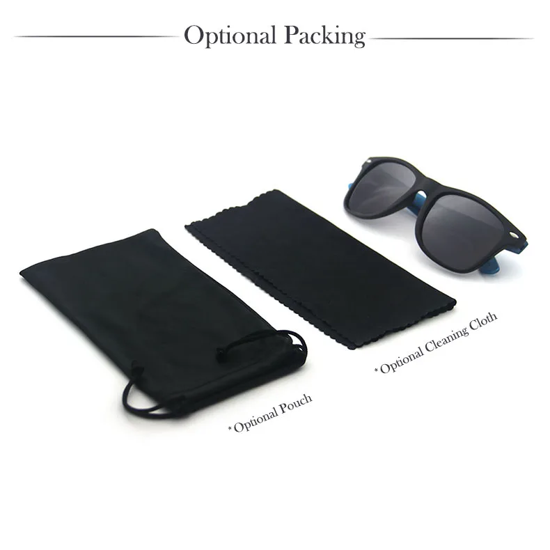 Wholesale Promotion PC Custom Logo Lenses Sun Glasses Hot Sale Black UV400 Fashion Sunglasses