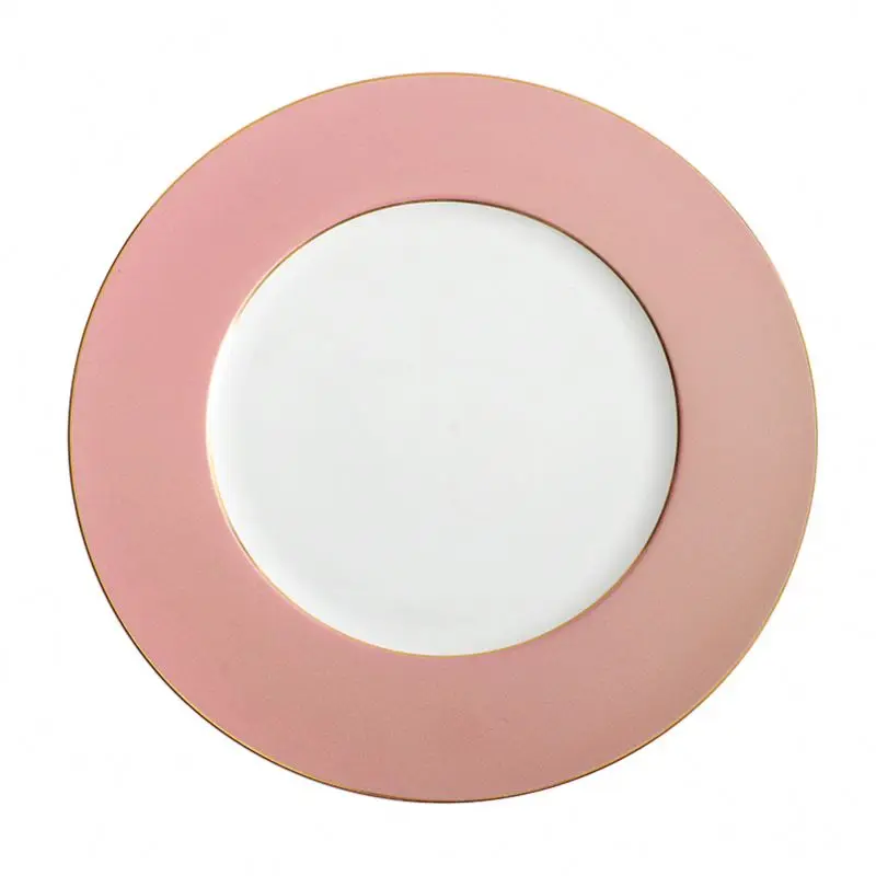 Hosen Two Eight Factory China Bone Ceramic Plates Plate Bone China Set Porcelain