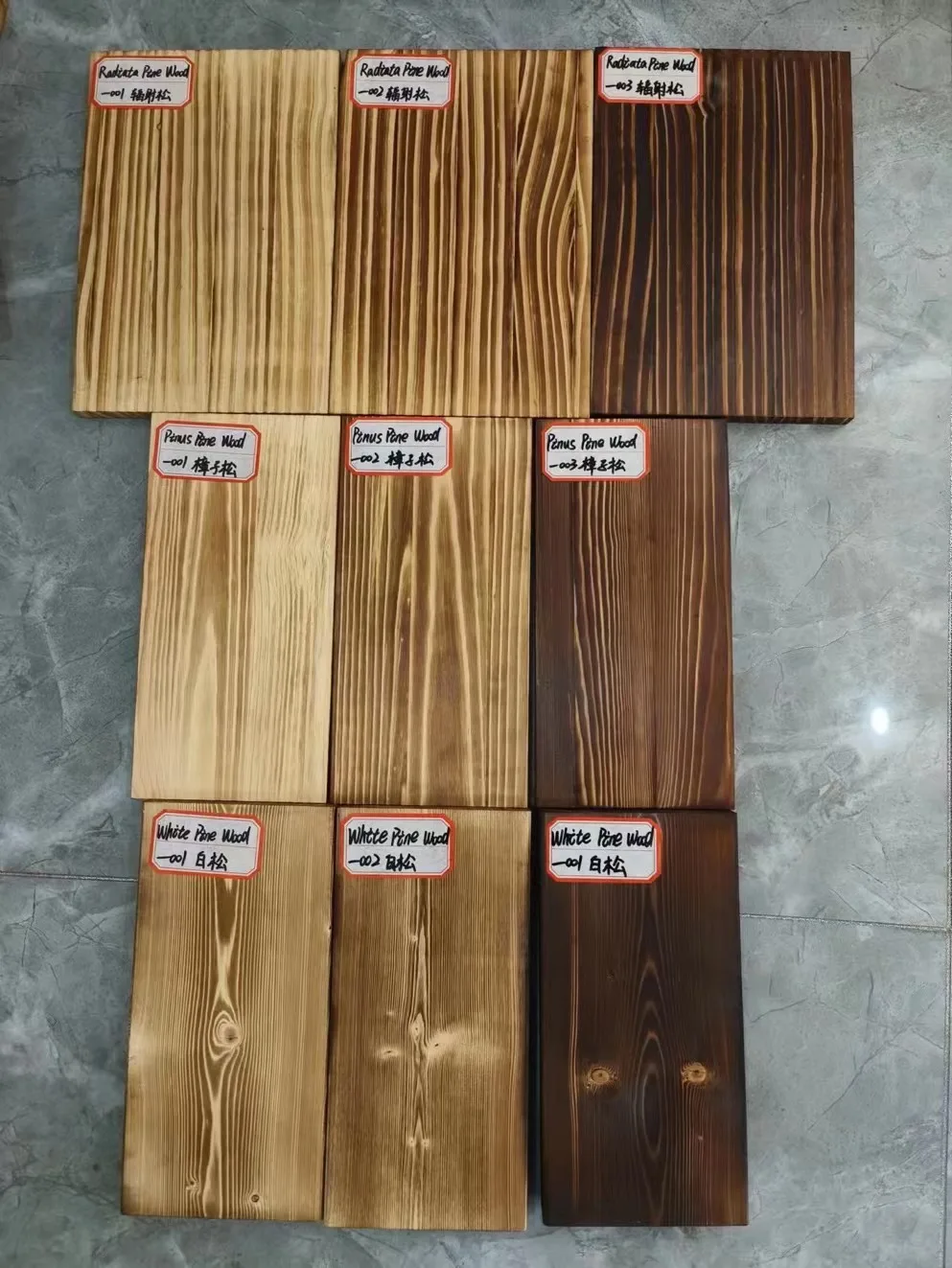 BOHAO Factory Thermo Pine Wood Decking Cladding for Floor Wall Exterior Interior Outdoor Indoor