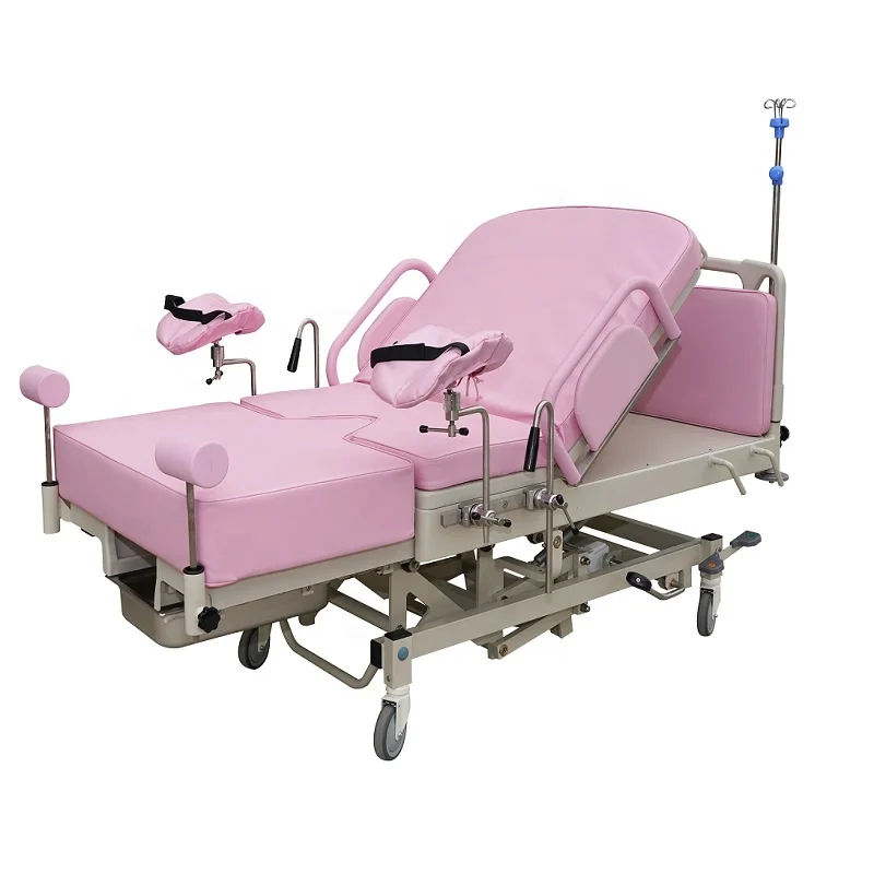 DH-C101A02 manual adjust hospital medical equipment maternity delivery obstetric women bed