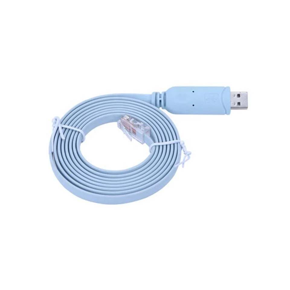 6 FT(5.9 Feet) Console Cable with FTDI Chip, USB to Rj45 Cable, USB2.0 RS232 to RJ45 Cable