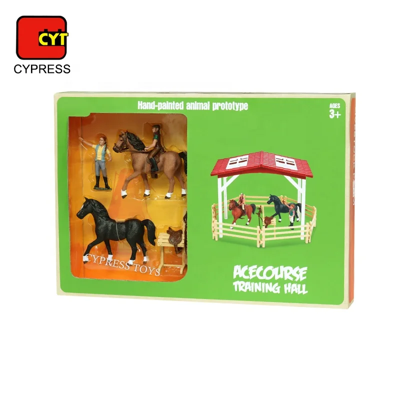 New Design Washing The Stables Animal Model Toy Horse Toy Set Toy Horse Set