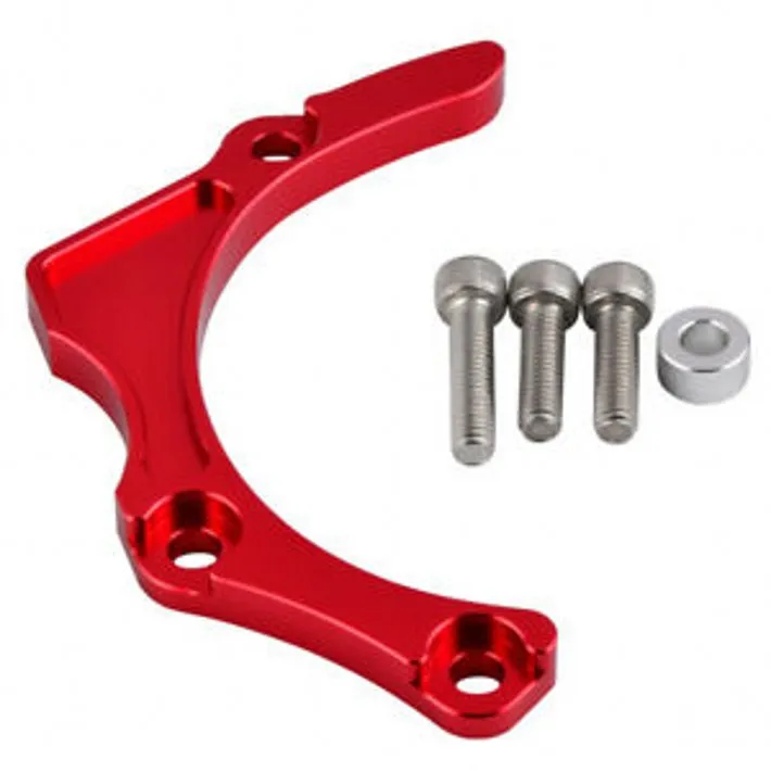 
Stainless Steel316/1.4404/Carbon steel/Aluminum7075 red anodize motorcycle Case Saver Billet Chain Protector 