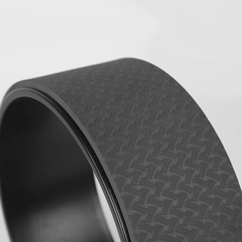 SANFAN Wholesale Custom TPE Yoga Wheel Yoga Fitness Exercise Stretching Yoga Wheel Circles For Back Pain