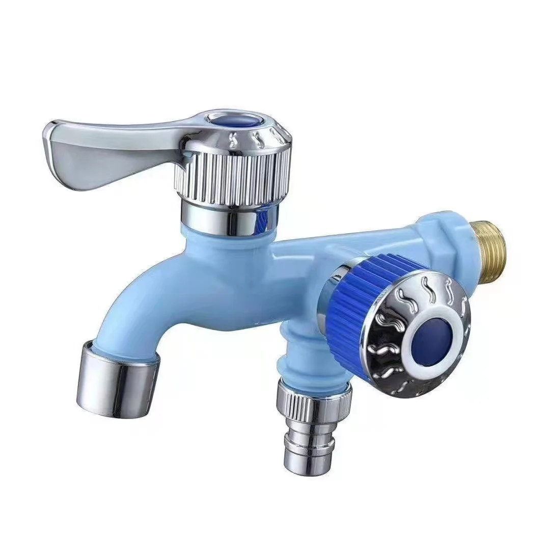 LJ-414 PPR accessory faucet plastic faucet PPR pipe fittings plastic water tap bathroom faucet