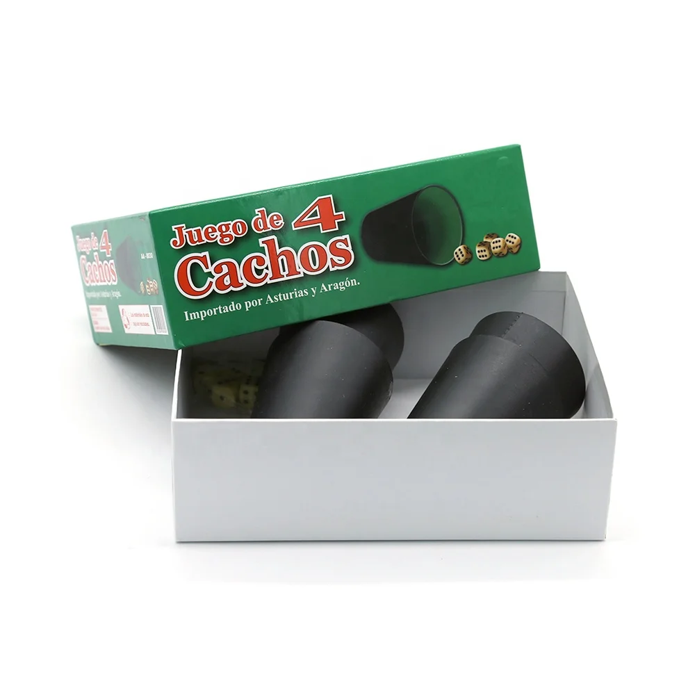 tabletop twister gaming games four players liar dice cup set