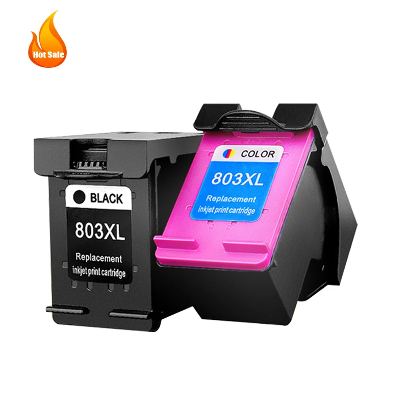 803XL HP 803 XL Black Remanufactured Color refilling ink cartridges For HP Deskjet Ink 1110 1115 2130 2135 3630  Printer hp