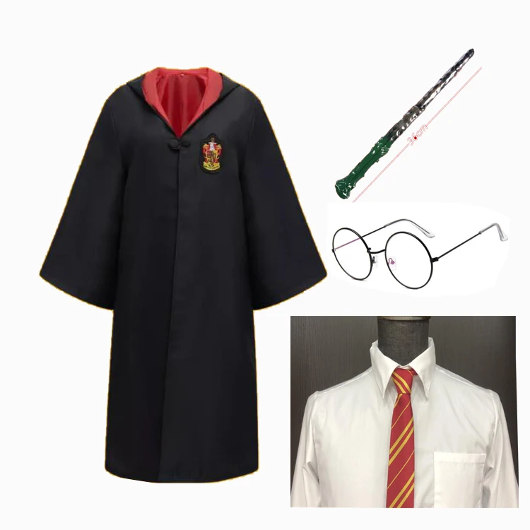 
Halloween Party College Trench Cape Cloak Cosplay Costume cosplay character for boy and girls 
