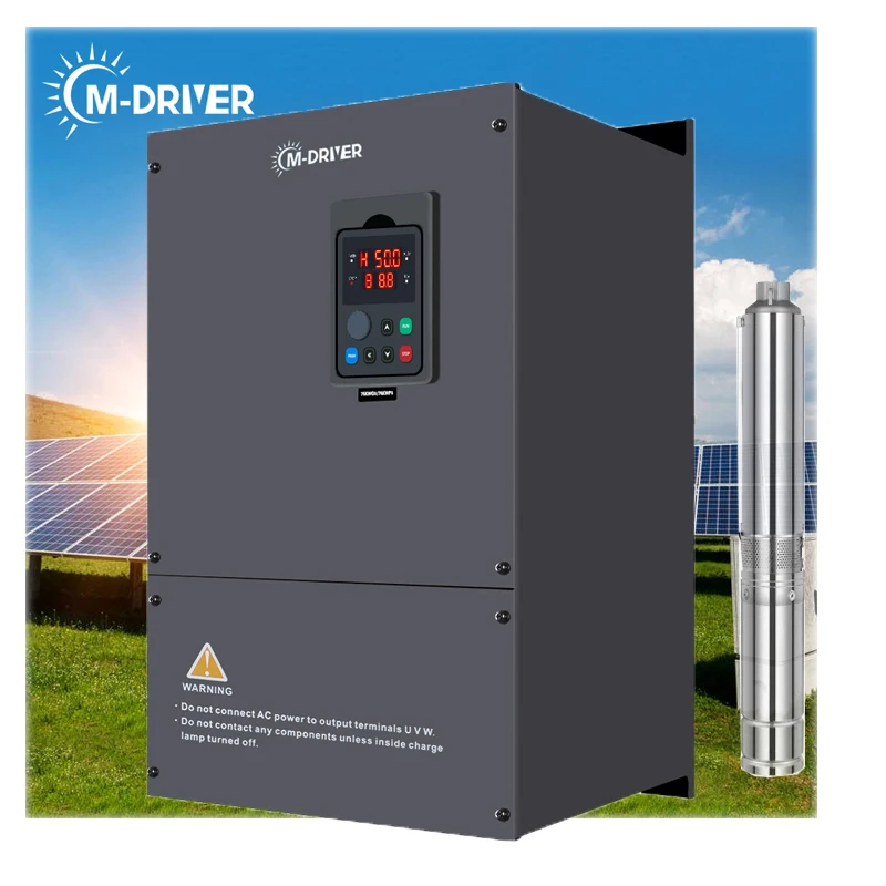M-drivere Variateur De Vitesse 7kw Three Phase 380v Solar Water Pump Inverter 7.5kw