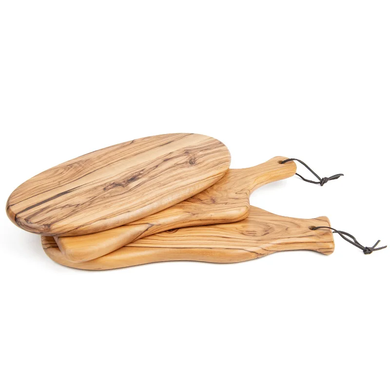 Горячая распродажа специальный дизайн натуральный оливковый корм фруктовый хлеб сыр Сервировочные доски для дома и ресторана