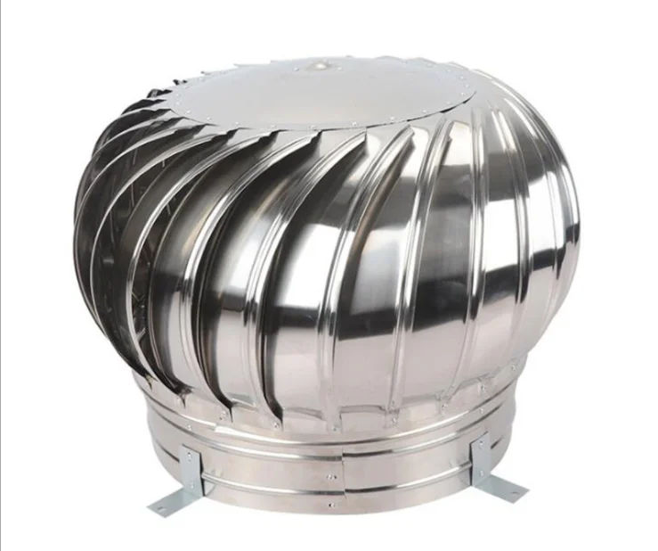 Ventilation ball Un-powered fan -Roof smoke exhaust hood - non electric natural ventilation ball - turbine rotating fan