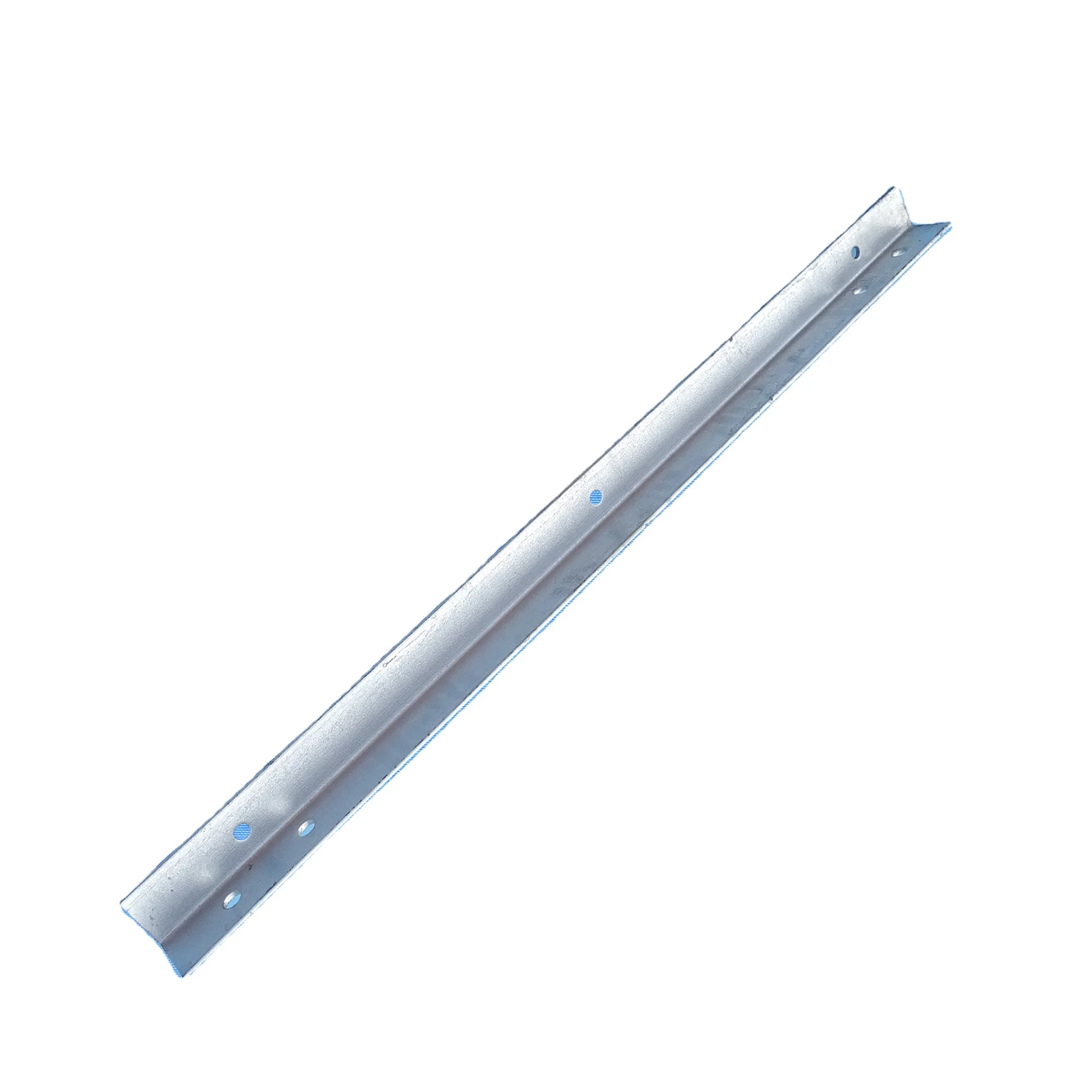 Hot dip Galvanized  Electric pole Angle Steel Cross arm with Support Cross arm with center mounting plate