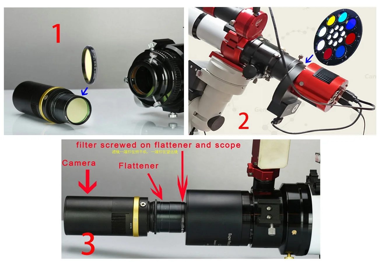Optolong L-ultimate No Lens Flare Ultra-narrowband Lens Filter Color Camera Photography Filter For DSLR