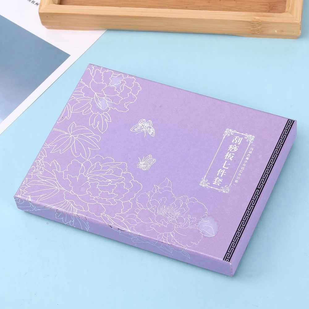 Face Lifting Slimming Anion light Wrinkle Remove scraping Bubuxy Jade other massage products Facial Massage Set