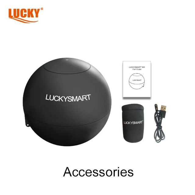 LUCKYSMART LS-2W All New fish finder marine waterproof for kayak fishing