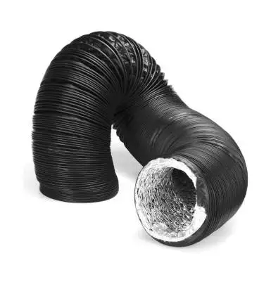 HVAC Ventilation Wire Reinforced Aluminum Flexible Duct Making Forming Machine For Insulated PVC And PET Pipe