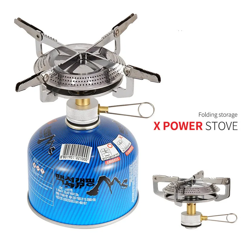 Promotion mountain gas stove backpacking portable gas stove burner for camping equipment