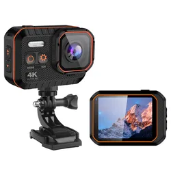 Factory offer Action Camera 4K HD With Remote Control Screen Waterproof Sport Camera drive recorder 4K Sports Camera