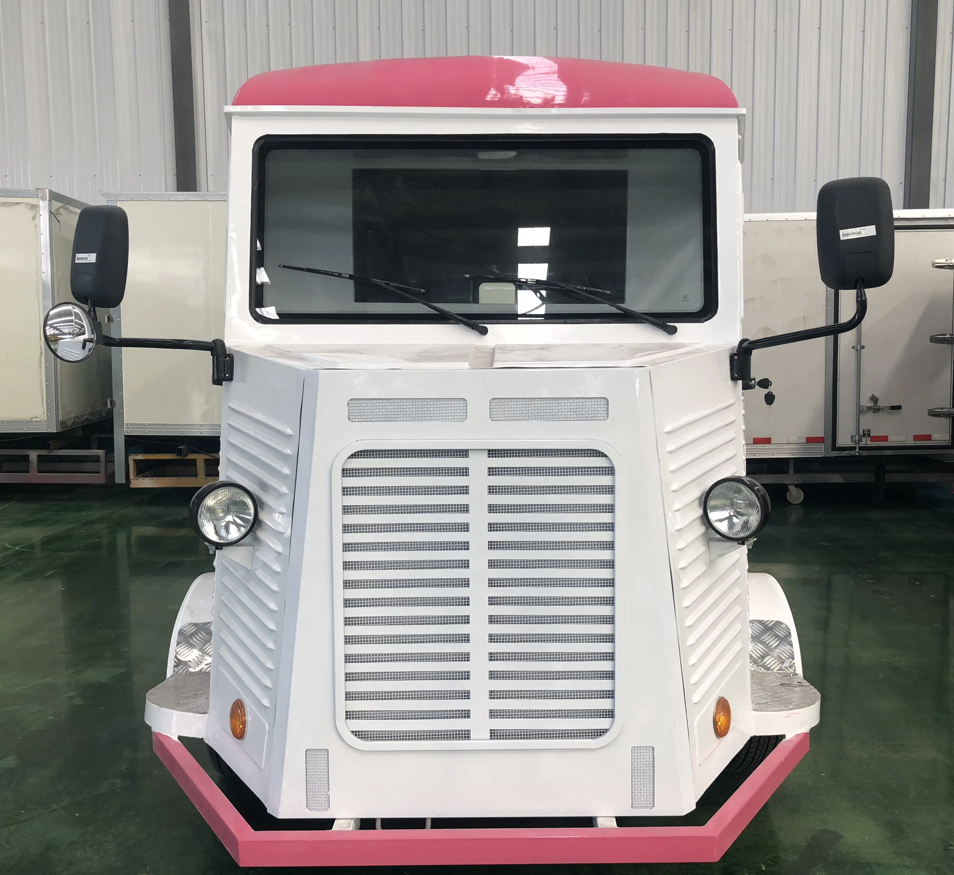 restaurant & hotel supplies Street snack vending equipment newly food trailer Ice Cream Cart