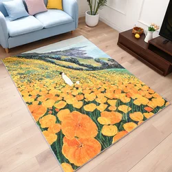 Large size new promotion handmade cashmere carpet for stock