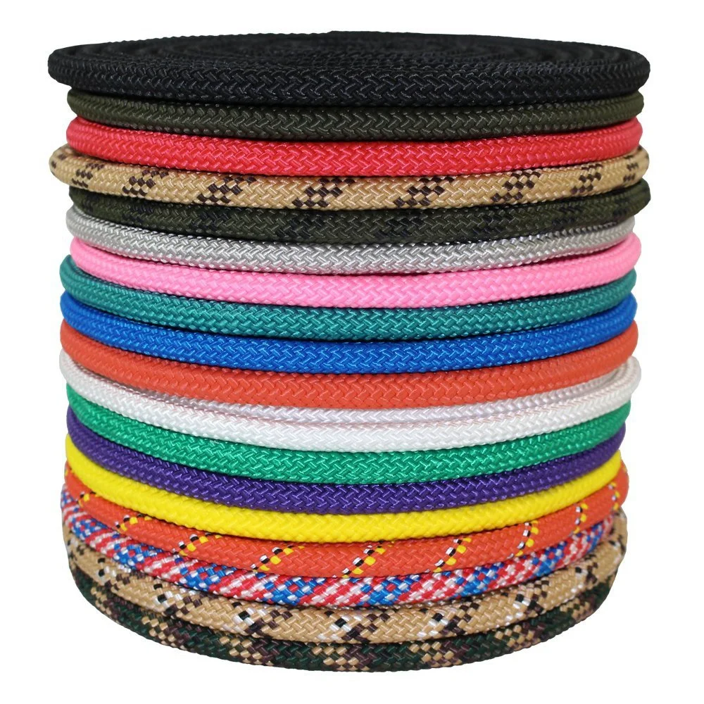 Wholesale factory production 11mm main polyester climbing rope