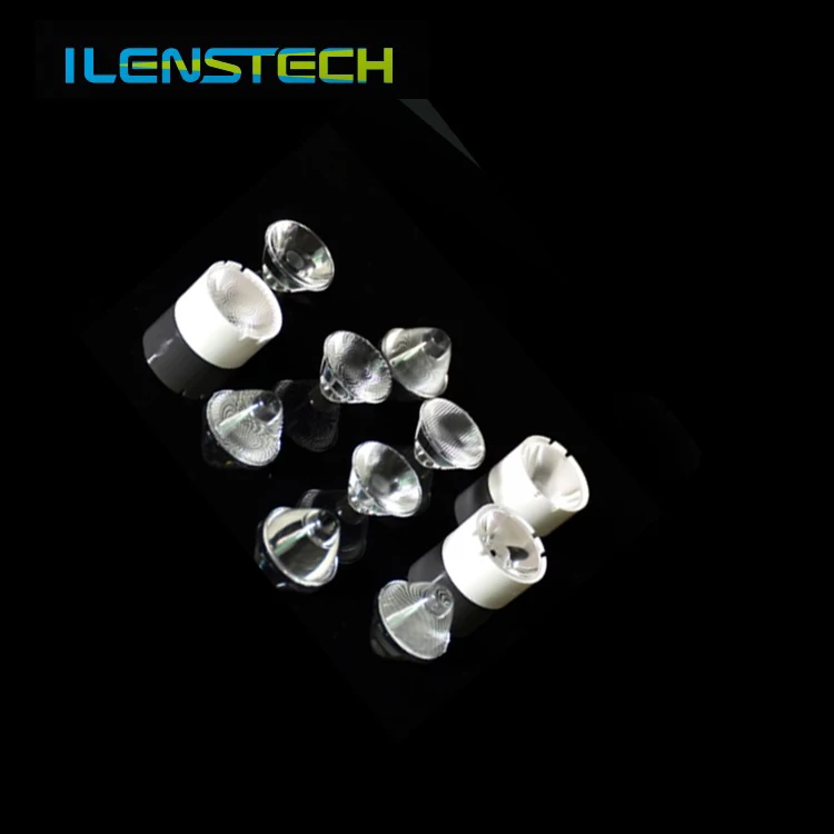 Ilenstech светодиодный модуль 19,5 мм pmma точечный светодиодный свет объектив угол луча 6;10;12;20 для 3535 led