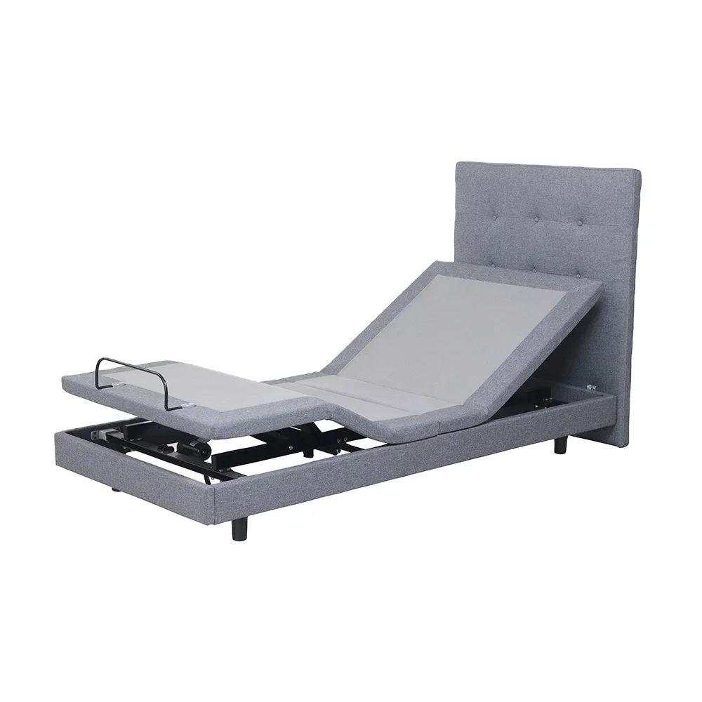 Furniture style Luxury Power Electric Adjustable Bed for Elderly Adjustable Base Frame with Massage