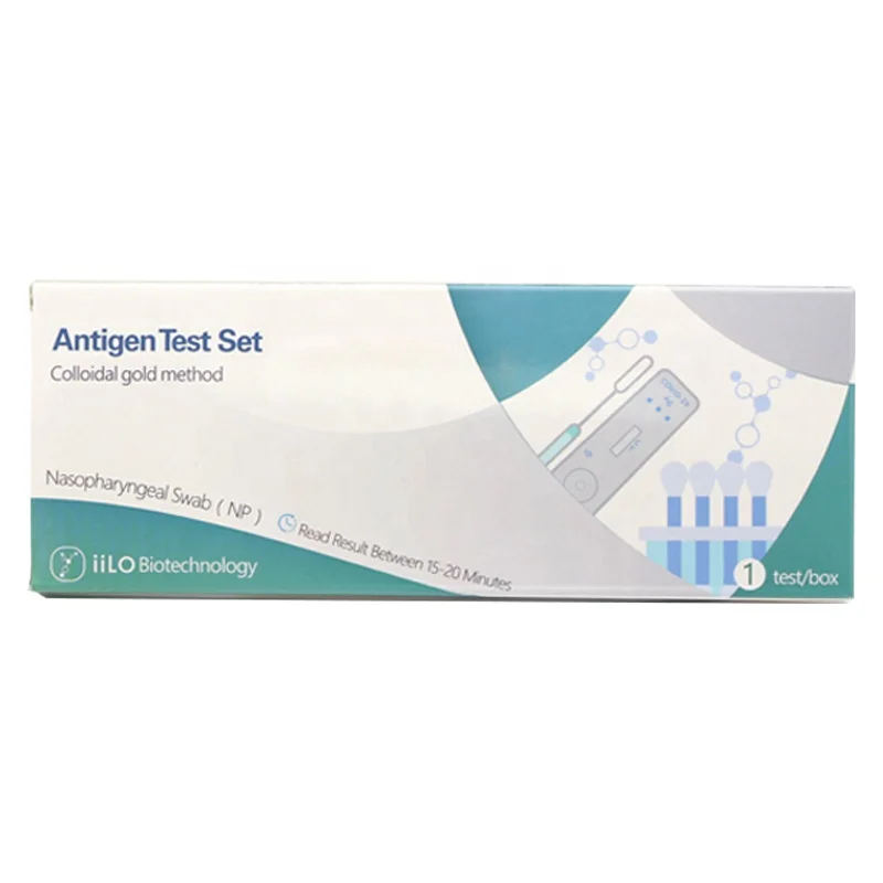 
 1 тест * 100/коробка, набор для быстрого обнаружения антигенов (коллоидный метод)  