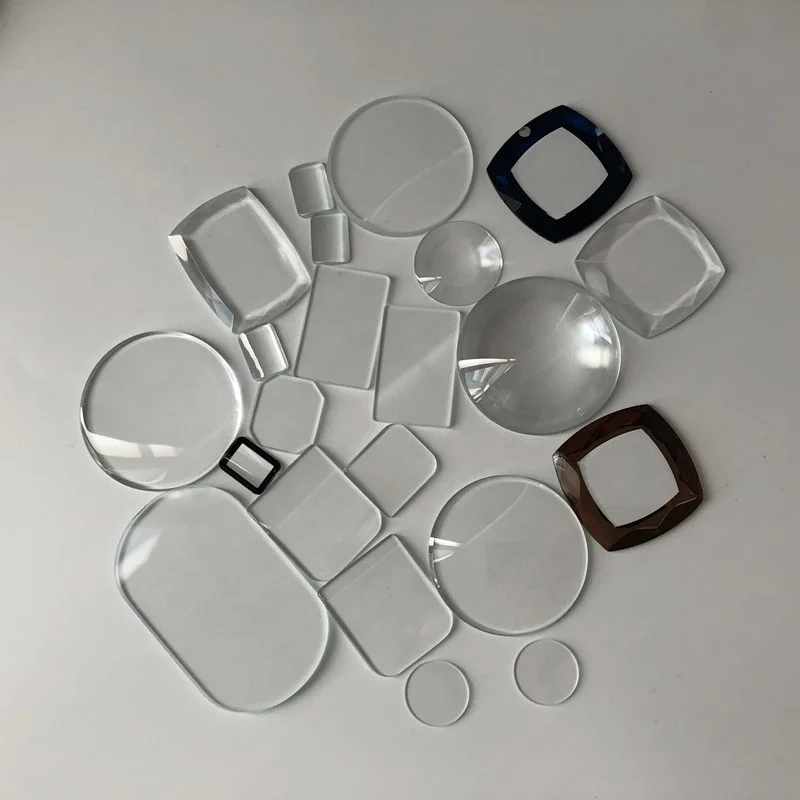 CNC Grilling Optical Step Edges for Led Light Cover Tempered Glass Solid Curve Design Factory Manufacturer Wall Light Decoration