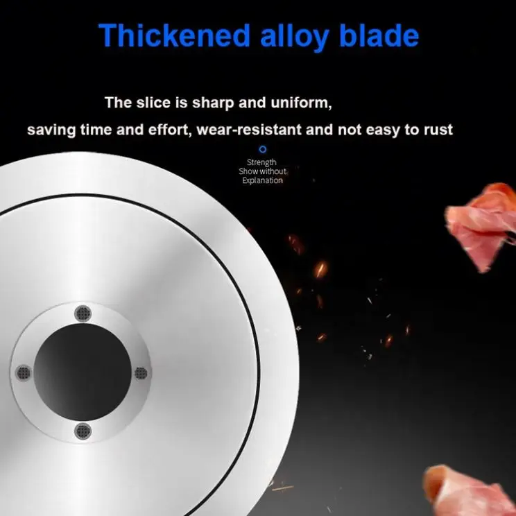 Commercial Bacon Slicer Meat Cutter Beef Cutting Wholesale Price Automatic Frozen Meat Slicing Machine