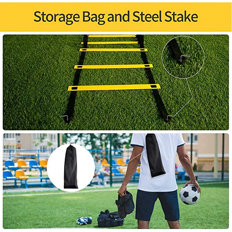 EB6094 Direct Factory Sale Agility Ladder China Made Football Training Kit Speed Training Equipment