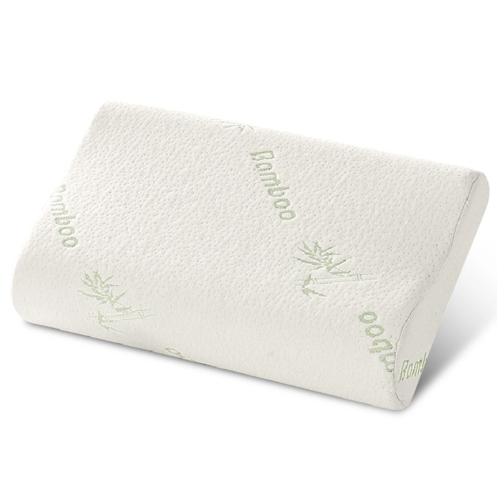 orthopedic Memory foam pillow for adult sleeping neck pillow contour memory foam pillow for neck pain relief with  Bamboo cover