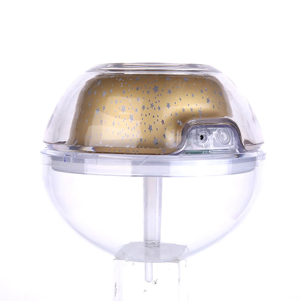 2021 Crystal Projection Humidifier Air Purification Portable Humidifier With Night Light