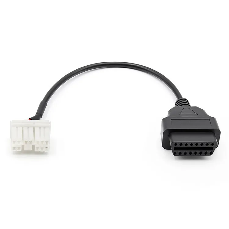 Для Tesla Model X s 12pin OBD2 Соединительный кабель Новый энергетический электронный адаптер транспортного средства