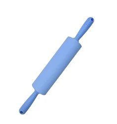 Christmas custom food grade silicone flour stick PP handle rolling pin kitchen baking tools