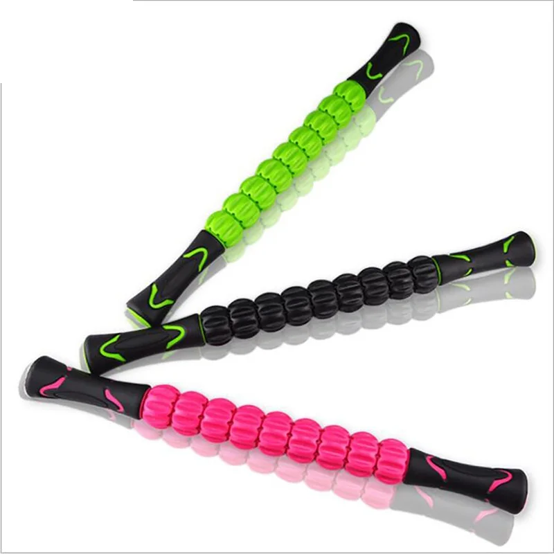 
Fitness Wholesale High Quality Durable Steel Massage Stick Body Muscle Exercise Equipment 