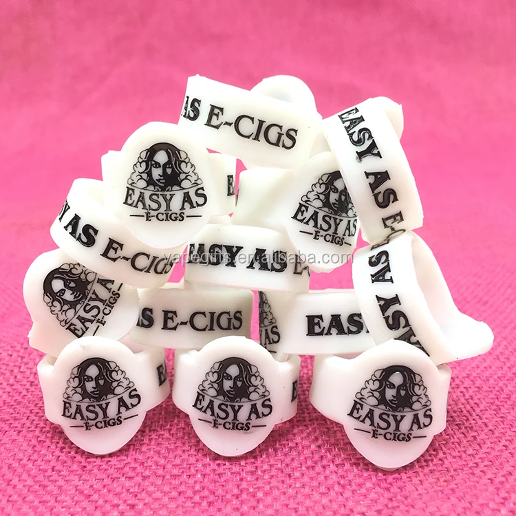 
Customized your own size and shape silicone vape bands to protect your tanks 