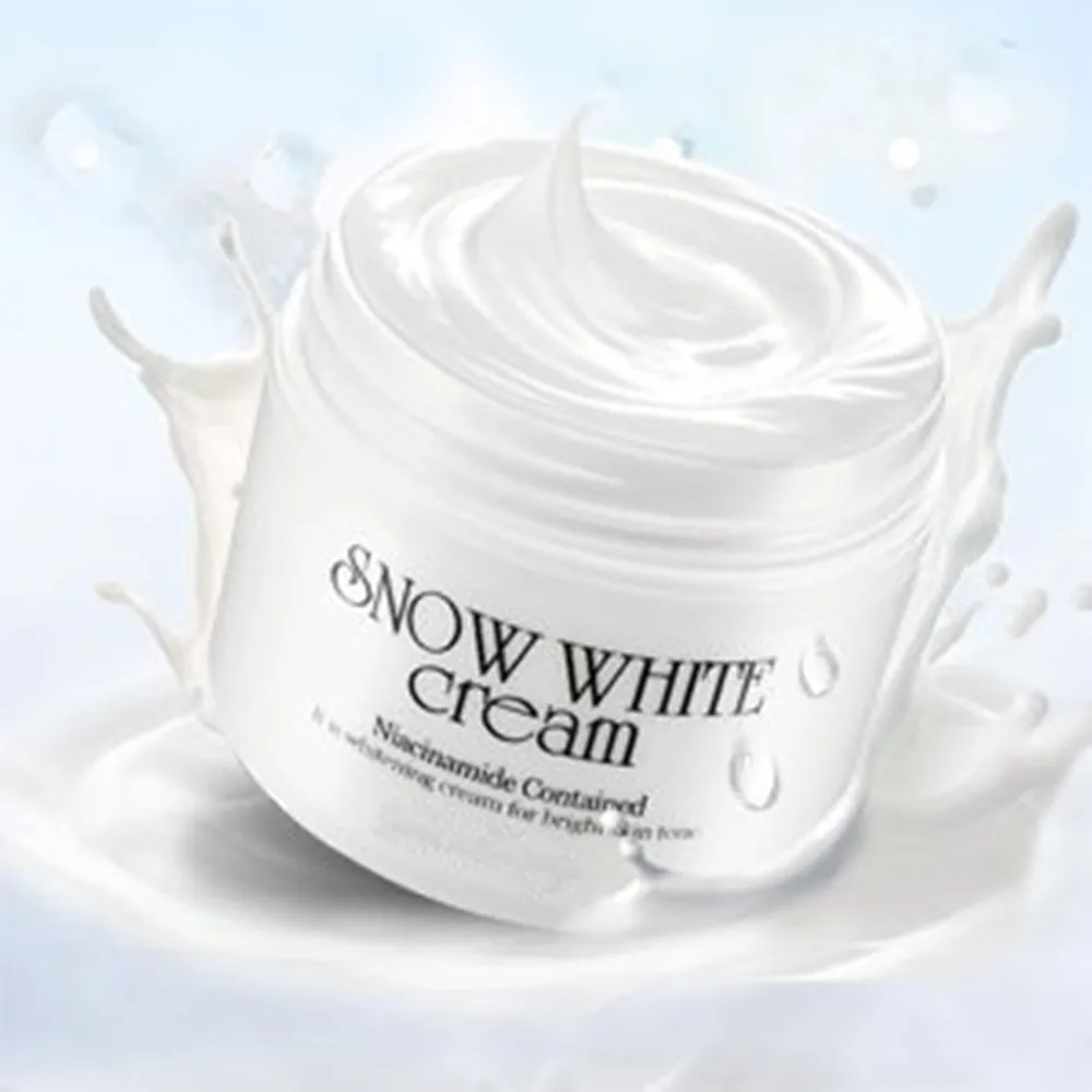 Private label Best Facial Niacinamide Brightening and Whitening Snow White Cream
