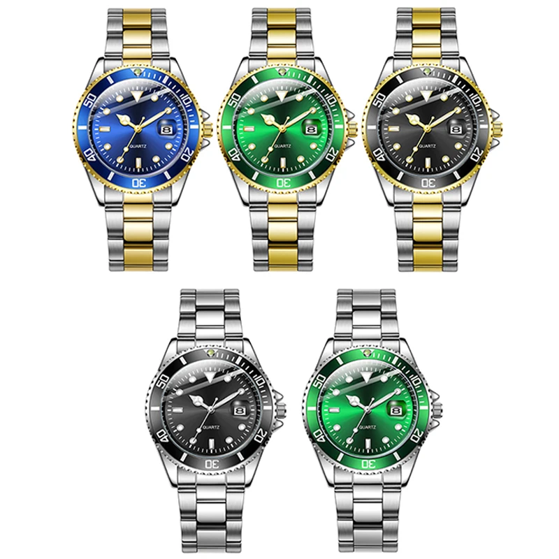 Customized Luxury Mens Business Stainless Steel Band Quartz Watches Design Reloj Para Hombre De Cuarzo