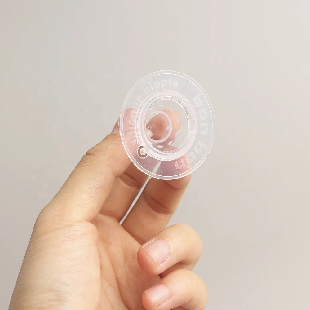 Manufacturer Wholesale Baby Bottle Nipples Teats Silicone Baby Feeding Pacifier Latex Nipple for Standard Milk Nipple