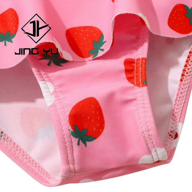 High Quality Two Piece Set Neoprene Swimsuit Solid Color Logo Customized Fashion Baby Swimsuit with Long Sleeve Sun Protection