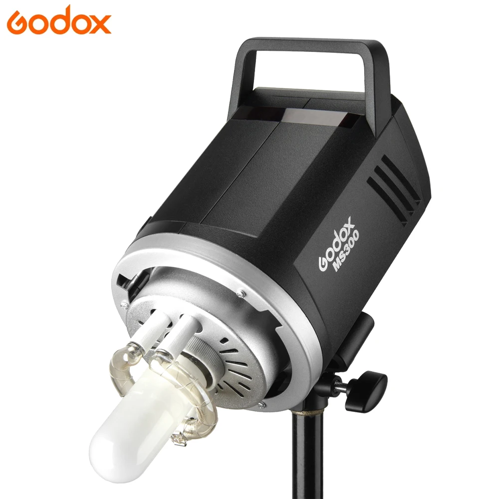 Godox MS300 300W  Portable Mini Master Studio Flash light Lighting Photo Mini Flash Strobe light Small Studio Photography