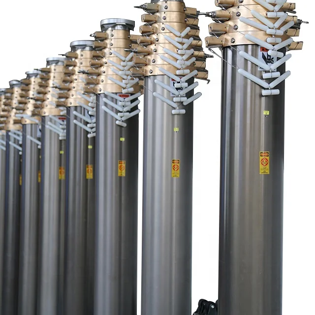 XD654 4-20M pneumatic telescopic mast