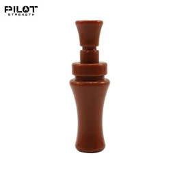 2021 PILOT SPORTS Hotsale Duck Goose Bird Colorful Acrylic Wood Voice Trap Whistle Hunting Decoys Hunting Green Duck Call