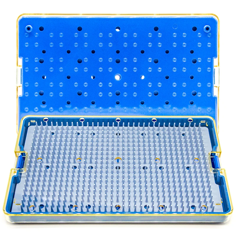 Factory Wholesale Medical Device Sterilization Box Reusable Autoclavable Tray