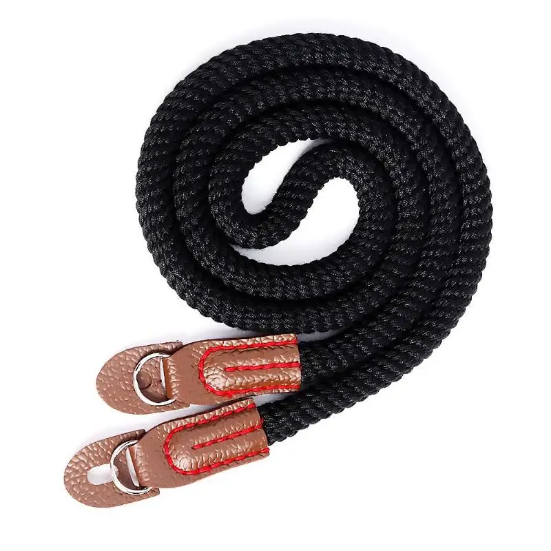 Chinber 100cm Cotton Shoulder Belt Vintage Green Rope Camera Strap