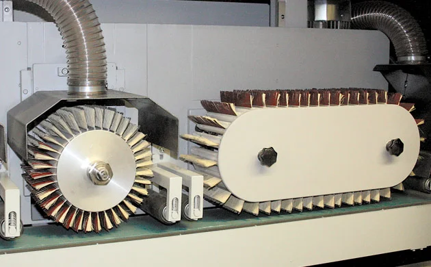 Woodworking sander brush cores Sanding belt brush Orbital sander Finishing for wood brush sanding